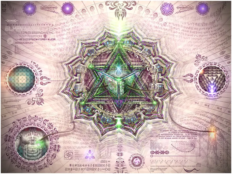 Bio-Energetic Vortexes No.4 - Love (Heart Chakra)