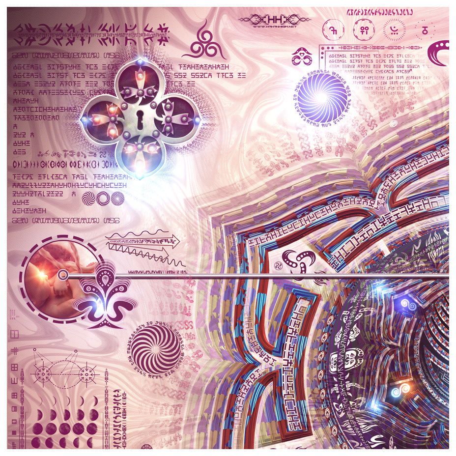 Bio-Energetic Vortexes No.2 - Flow (Sacral Chakra) detail 1