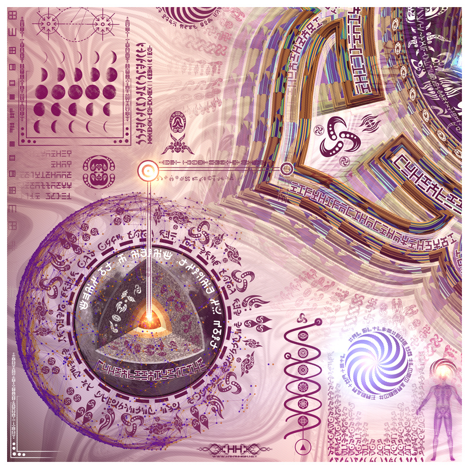 Bio-Energetic Vortexes No.2 - Flow (Sacral Chakra) detail 2