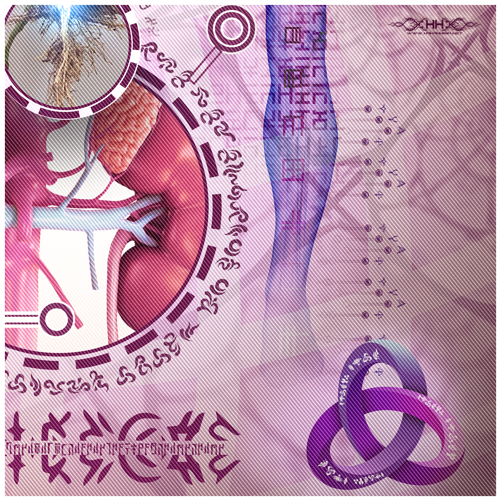 Bio-Energetic Vortexes No.1 - Root (Root Chakra) detail 2