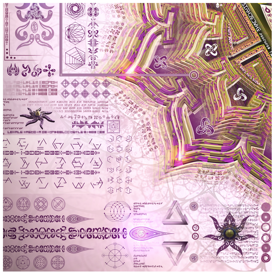 Bio-Energetic Vortexes No.3 - Power (Solar Plexus Chakra) detail 11