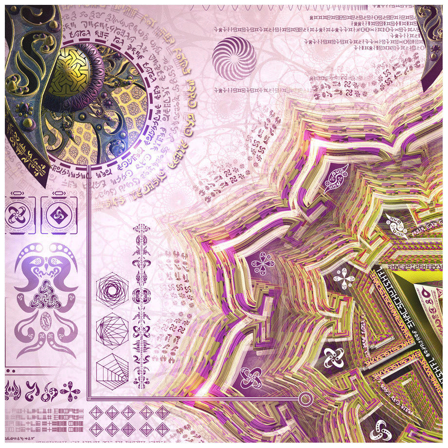 Bio-Energetic Vortexes No.3 - Power (Solar Plexus Chakra) detail 12