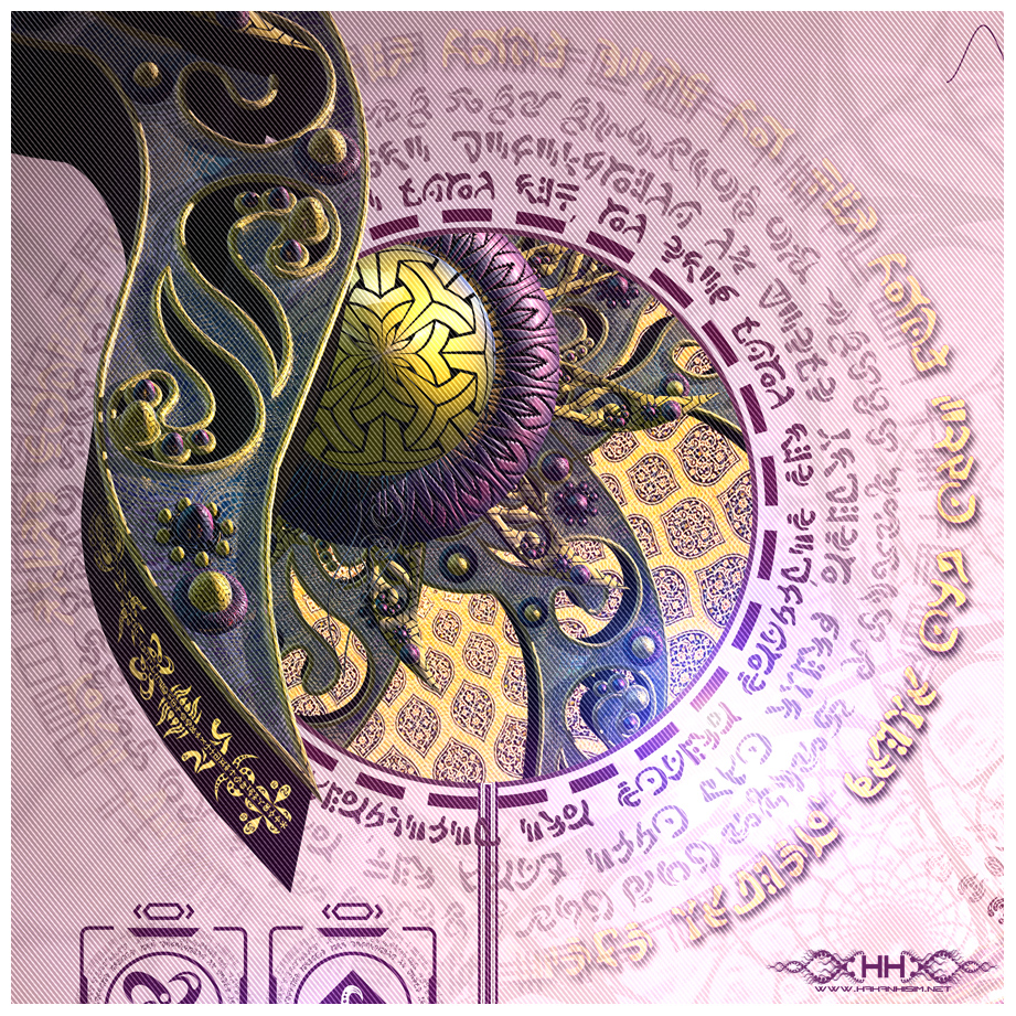 Bio-Energetic Vortexes No.3 - Power (Solar Plexus Chakra) detail 6