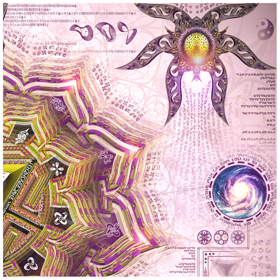 Bio-Energetic Vortexes No.3 - Power (Solar Plexus Chakra) detail 9