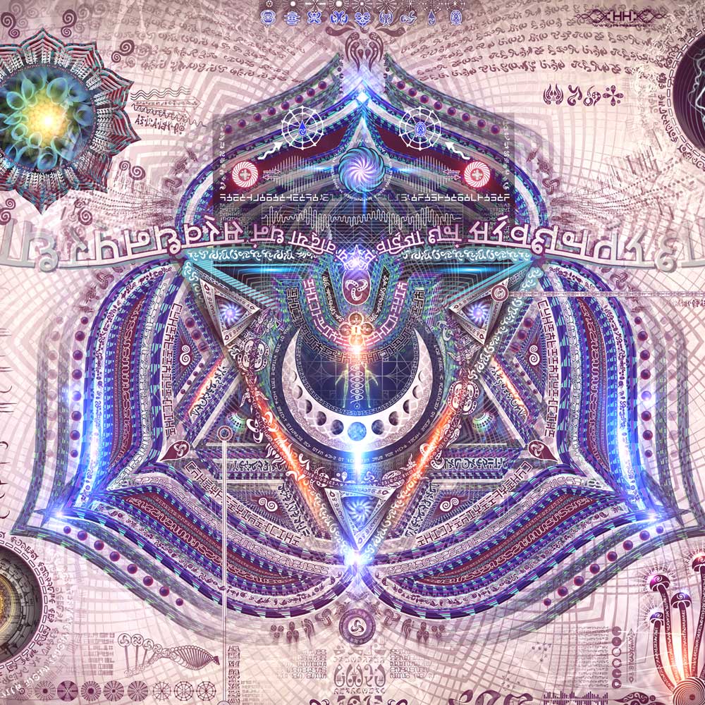 Bio-Energetic Vortexes No.5 - Truth (Throat Chakra) detail 22