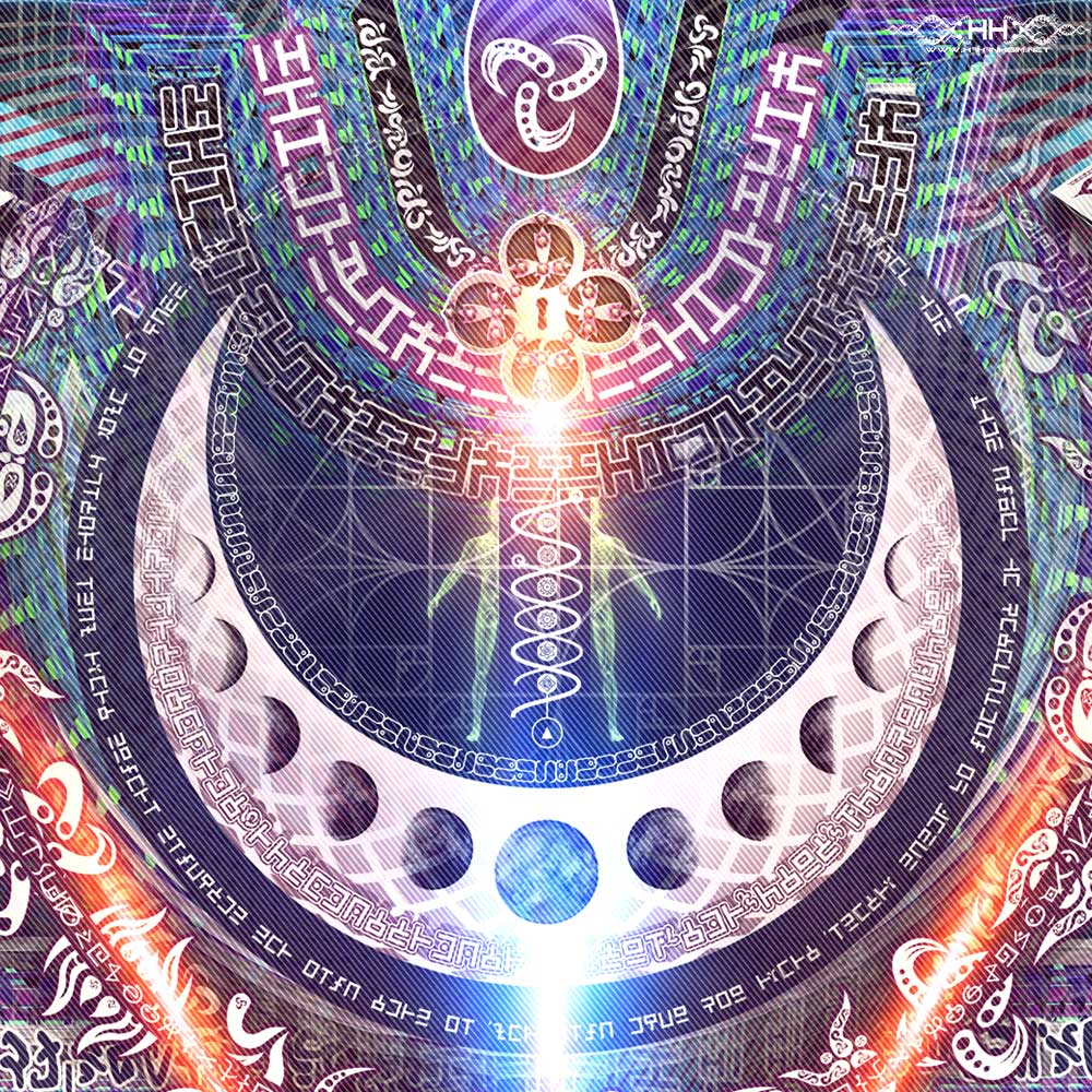 Bio-Energetic Vortexes No.5 - Truth (Throat Chakra) detail 7