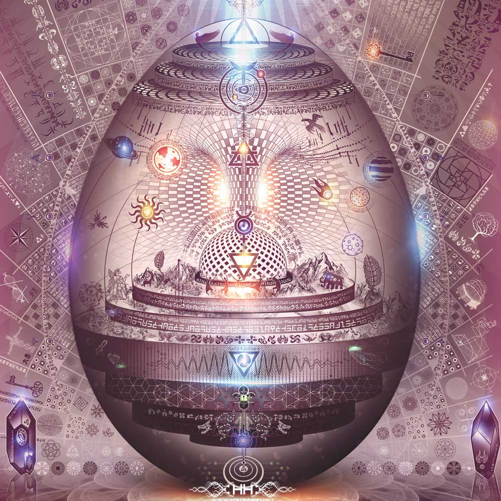 Universal Transmissions IX - The Cosmic Egg detail 31