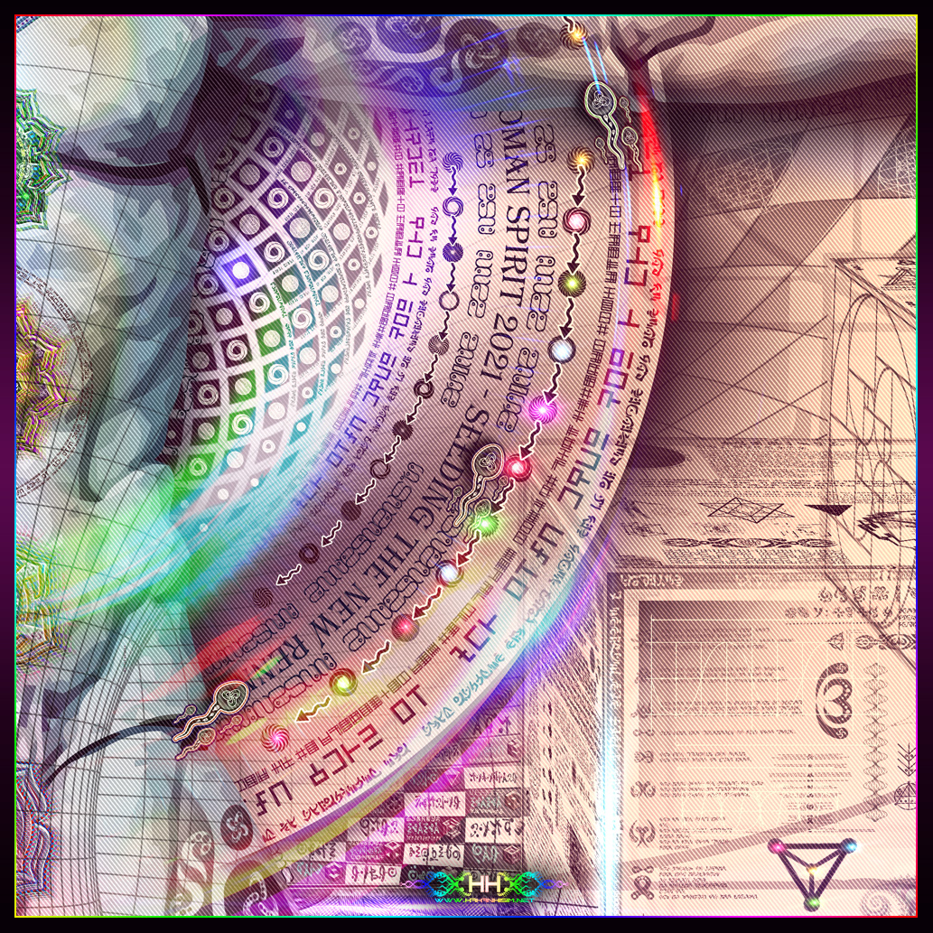 Universal Transmissions XI - Vitruvian Spirit - Seeding the new renaissance detail 22