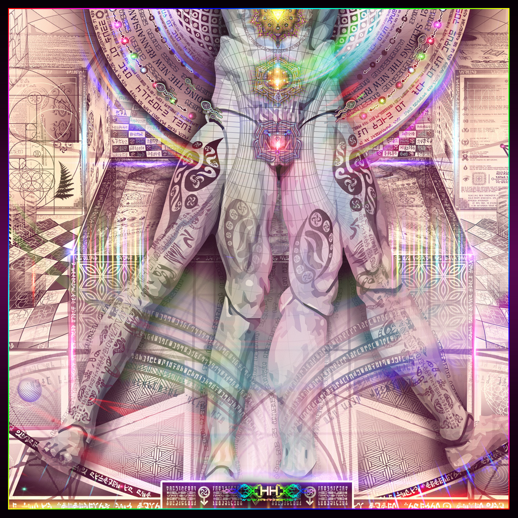 Universal Transmissions XI - Vitruvian Spirit - Seeding the new renaissance detail 35