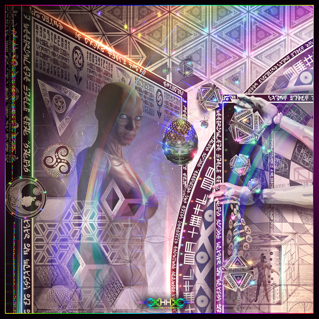 Universal Transmissions XI - Vitruvian Spirit - Seeding the new renaissance detail 37